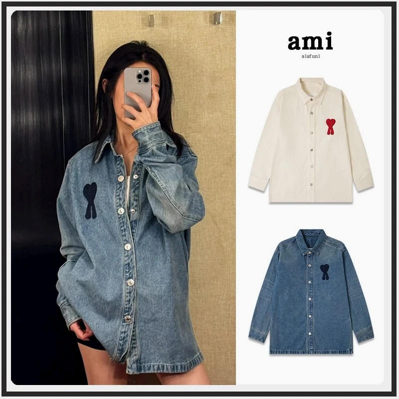 Ami Paris Heart-Embroidered Denim Jacket Review: Bench Notes on the $45.97 Trucker