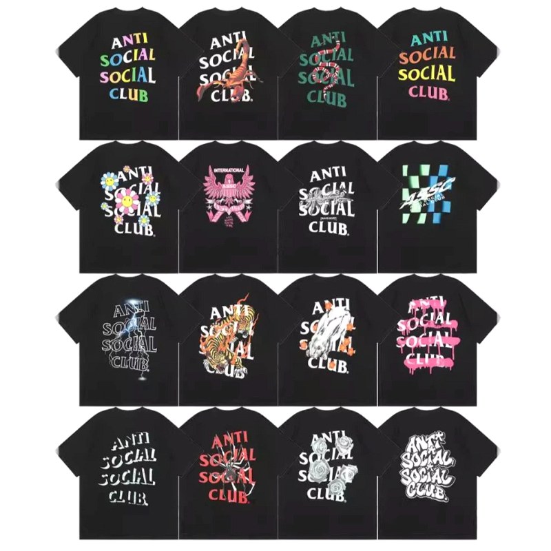 Anti Social Social Club Multicolor T-Shirt Collection Review: 230gsm Double-Yarn Tees Bench-Tested