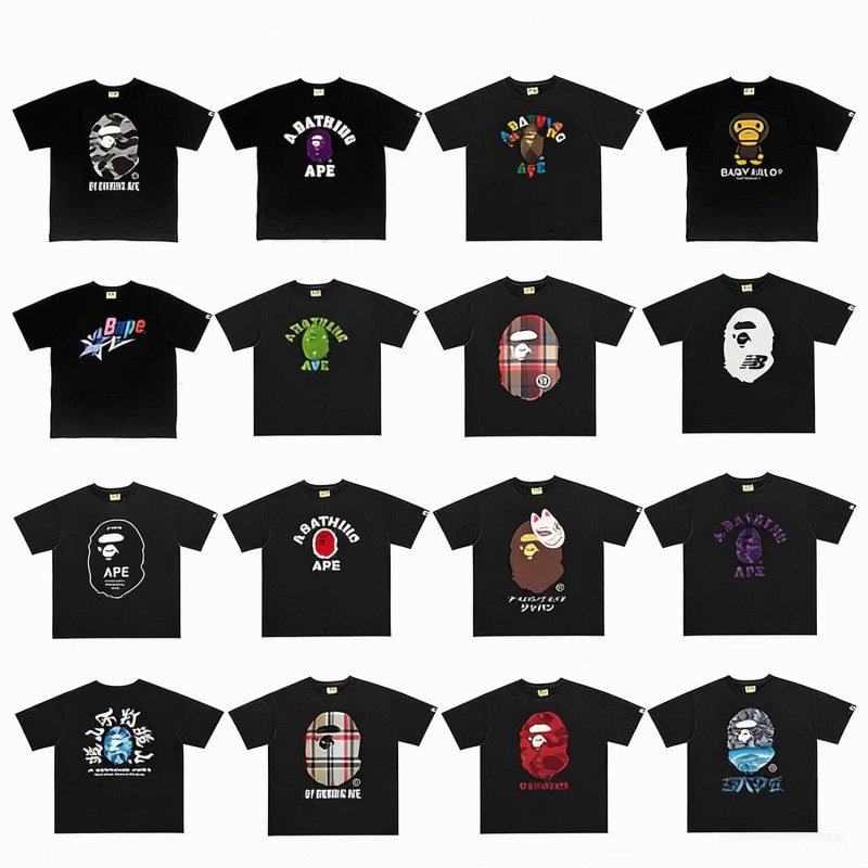 Bape Classic Monkey Print Tee QC Review: Bench Scores, Measurements and Batch Notes