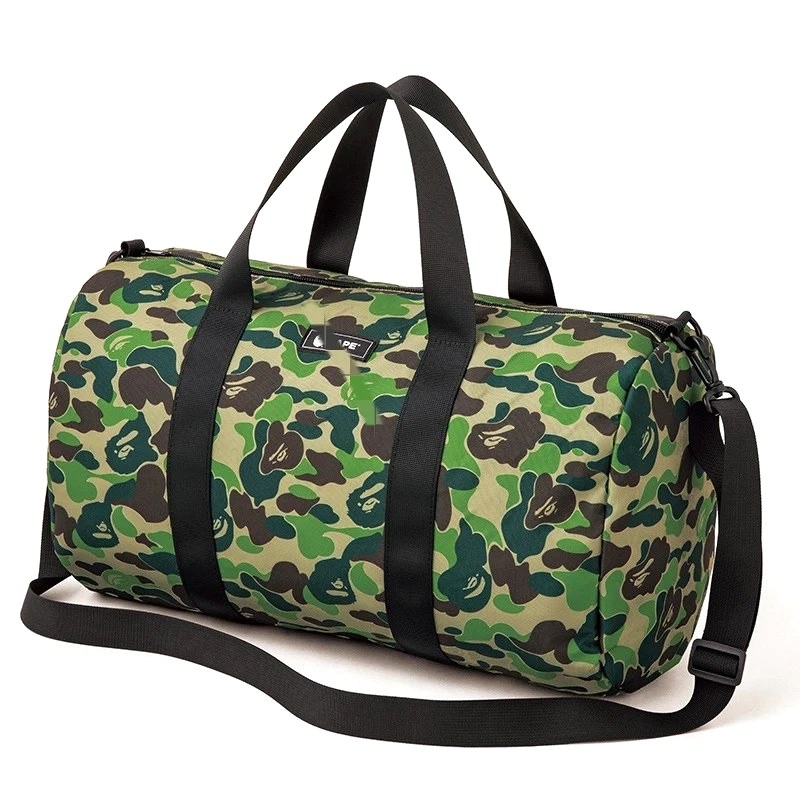 Bape Green Travel Bag Review: Sizing the Sub-20L Camo Duffle Against BAPE's Full-Size Reference