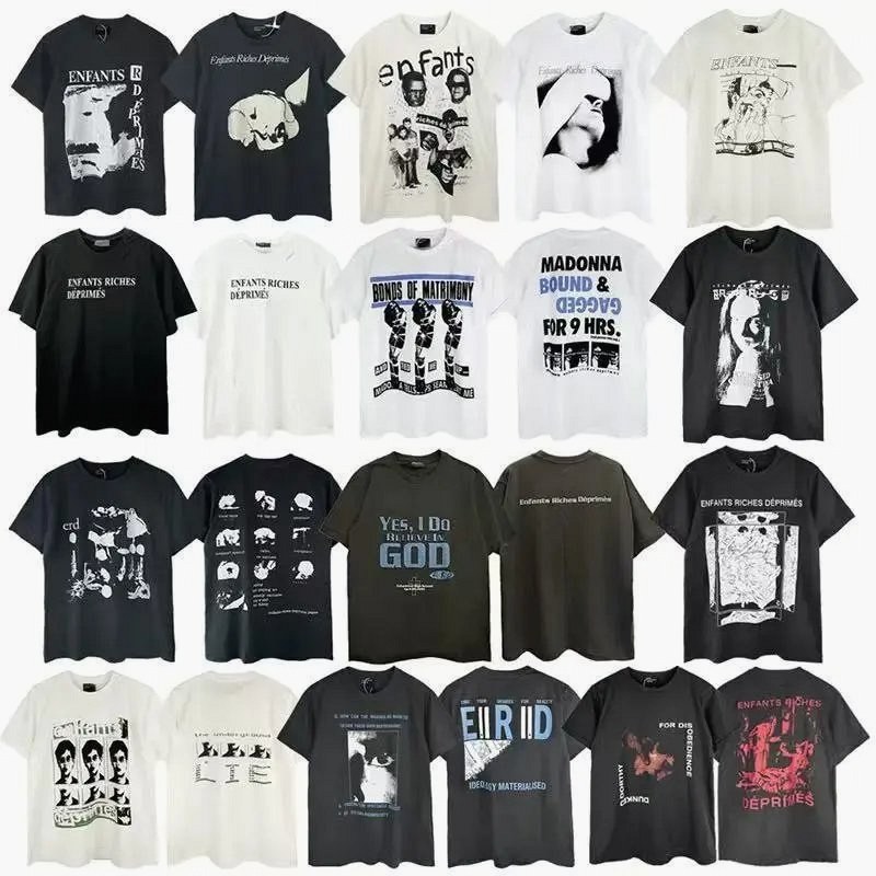 ERD Multicolor T-Shirt Collection Review: 43 Colourways of the Face-Print Tee