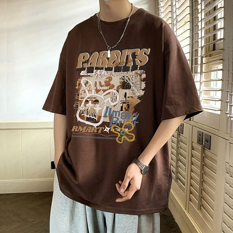Foreign Trade Brown T-Shirt Review: A $5.97 Loose Cotton Crew Neck for Summer