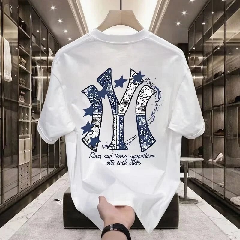 MLB Blue Printed Streetwear T-Shirt Review: 39 Variants, 180–250 gsm Polyester, Tested