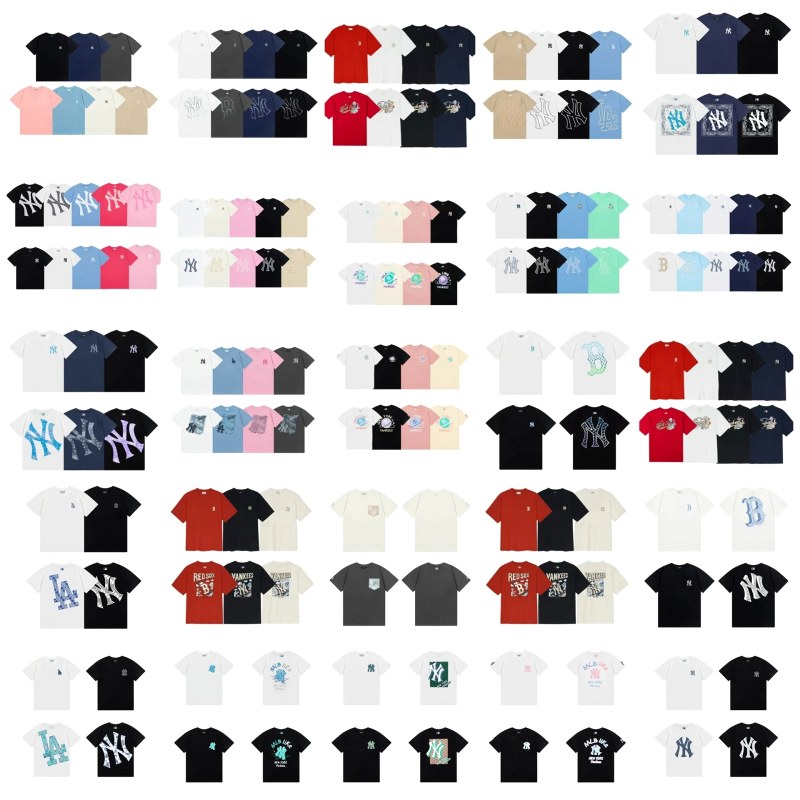 MLB Multi-Color T-Shirt Collection (40+) Review: A $7.91 Cotton Graphic Tee in 30+ Colorways