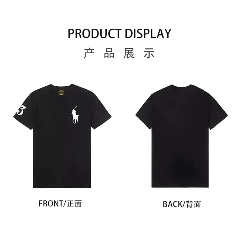 Polo Ralph Lauren Black T-Shirt Review: A Loose Cotton Tee Tested