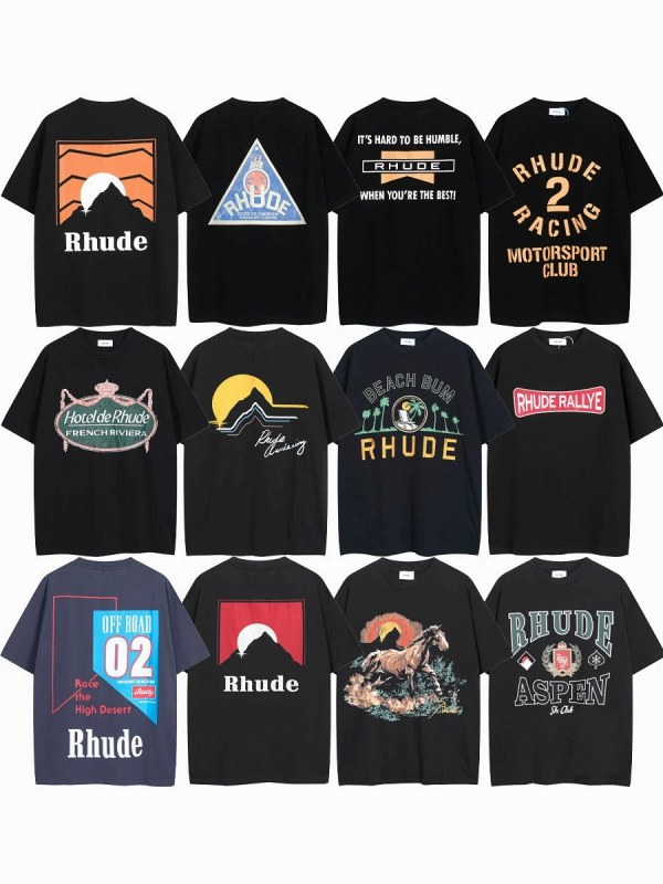 Rhude "Dark" Series T-Shirt Collection Review: Boxy Cotton, Bench-Tested